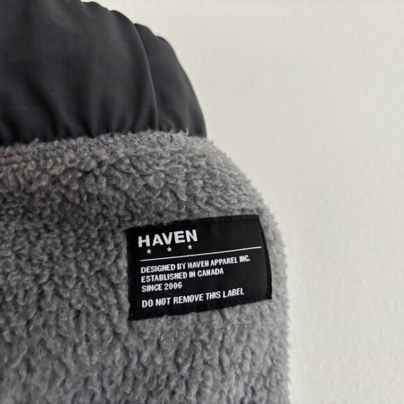 $500 BNWT Haven Polartec Grey Officers Fleece Pants Size 2 31-33 - Picture 4 of 11